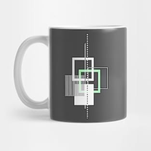 Minimal geometric illustration Mug